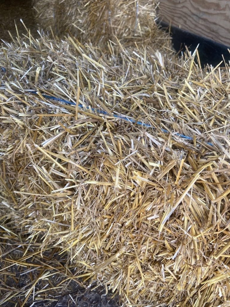 Straw Bale Ohio Green Works LLC Professional Landscape Services