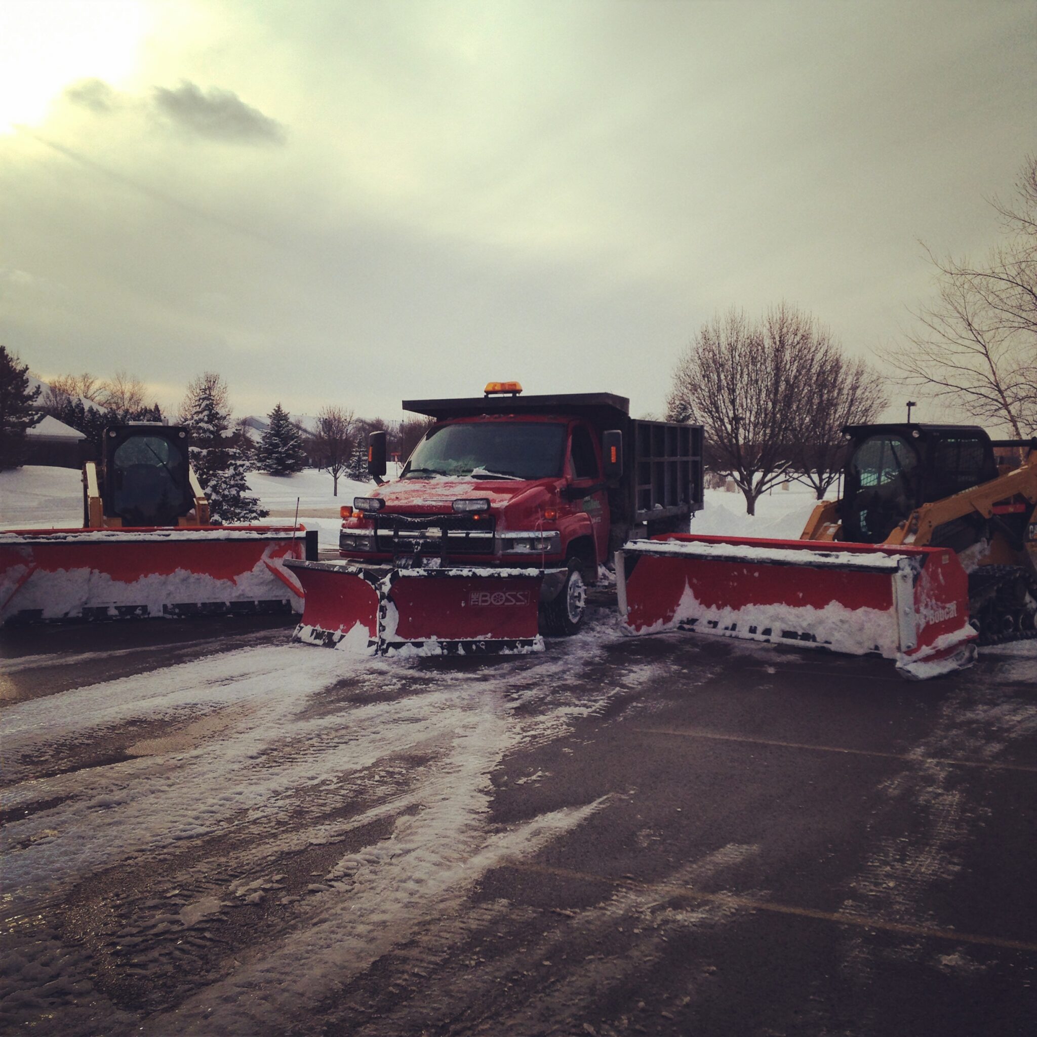 Snow Removal Ohio Green Works LLC Professional Landscape Services